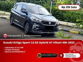 [TANGAN PERTAMA] Suzuki Ertiga Sport 1.5 SS Hybrid AT Hitam 2023/2024