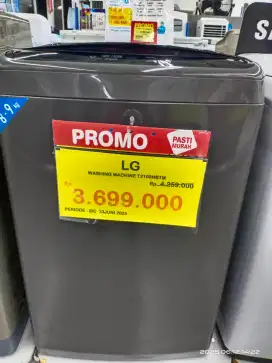 Cicilan Mesin cuci LG syarat cukup KTP aja