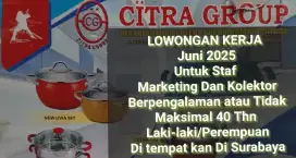 Loker Marketing & Kolektor
