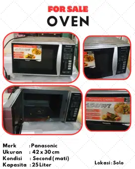 Microwave Panasonic second