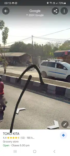 Tanah Luas cocok kommersial.