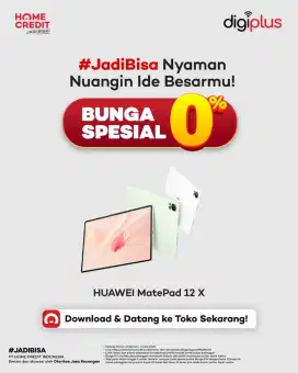 segampang itu cicilan matepad pakai homecredit