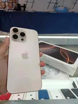 Second Iphone 16 promax 256 Gb dessert Garansi resmi Ibox