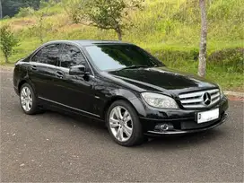 Mercedes-Benz W204 C200 Kompesssor Avantgarde 2008 Hitam Black