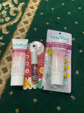 sunscreen kalisha (new product) & lip ice tint