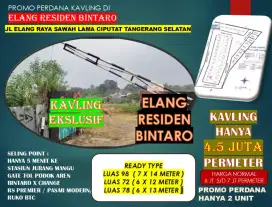 PROMO PERDANA KAVLING EKSLUSIF