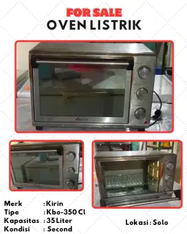 Oven listrik merk kirin