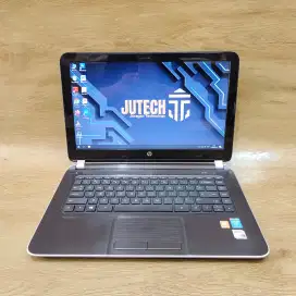 Laptop Gaming Hp Pavilion Core i5 Gen 4 Ram 16GB Dual VGA bonus Mouse