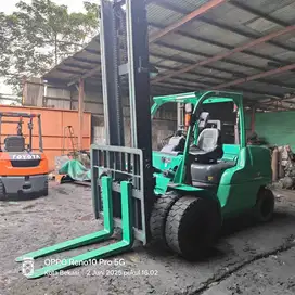 Forklift Mitsubishi 5 Ton,Tiang 5 Meter,Matic,Mesin S6S,Tahun 2016