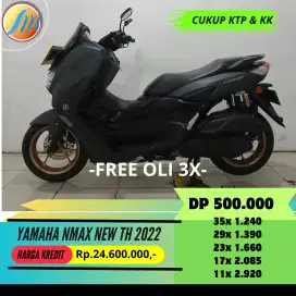 YAMAHA NMAX NEW TH 2022 FREE KIRIM SEJABODETABEK DAN BERGARANSI
