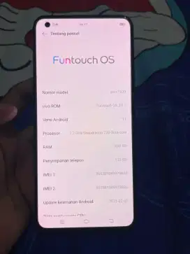 Vivo X50 Ram 8/128gb Kondisi Second Like New Batangan/unit only