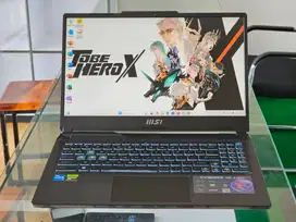 MSI Cyborg 15 A12UC intel Core i5 Gen 12 Ram 16 GB Nvidia RTX 3050 Dew