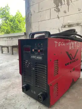 MESIN LAS BEKAS MMA 400A WEICO MESIN LAS WEICO BEKAS SMAW STIK 3 PHASE