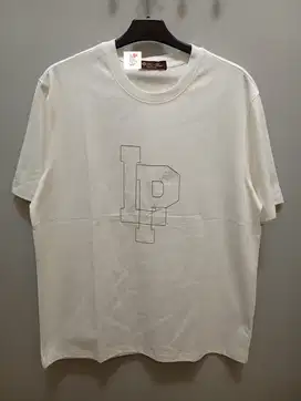 LORO PIANA BIG LOGO WHITE TSHIRT