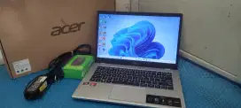 ACER A314 AMD Ryzen 5 7520U Ram 8 SSD 512 Fullset Segel