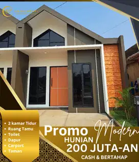 Rumah cantik dengan desain scandinavian modern mulai dari 200 jutaan