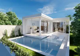 villa for sale with 30 years leasehold status in Seseh Beach Bali