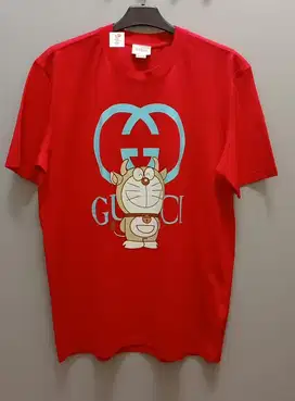 GUCCI x DORAEMON RED TSHIRT