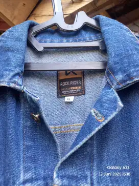 Jaket Blue Jeans Rock Rider Size XL