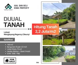 Dijual tanah kavling termurah di Manglayang Regency Cileunyi Bandung