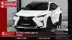 Lexus RX300 F-Sport NIK 2018 White On Black