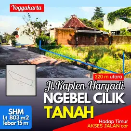 TANAH ASRI Jogja View MERAPI Jl kaliurang Km 9,3 Lt 803 m² ld 15 m SHM
