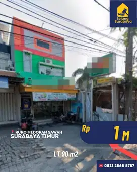 Ruko Surabaya  Nol Jalan Medokan Sawah