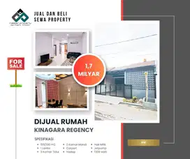 Rumah nyaman terawat siap huni di Kinagara Regency Bojongsoang Bandung