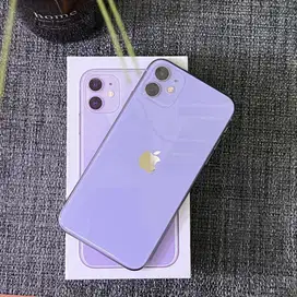 iPhone 11 128GB iBox Purple Mulus Fullset