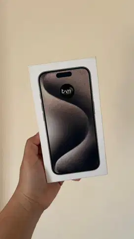DIJUAL IPHONE 15 PRO 256GB Titanium