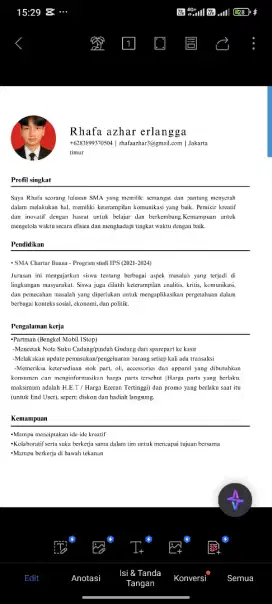 Mencari pekerjaan