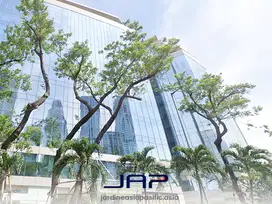 Sewa Kantor 18 Parc Place Luas 176M2 Furnished SCBD Akses MRT Istora