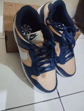 Jual sepatu Nike dunk low next Nature Midnight blue