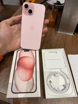 Iphone 15 128GB IBOX Garansi ON Fullset Like New