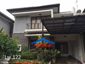 DIJUAL CEPAT , Rumah cantik luas tanah besar , bangunan cakep - NEGO
