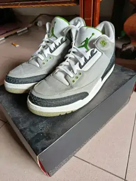 Dijual murah sepatu ORI Nike air Jordan 3 retro chlorophyl