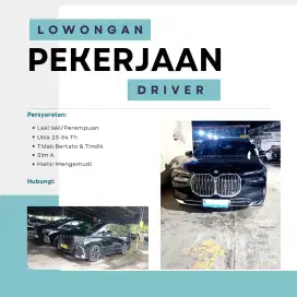Loker driver taksi