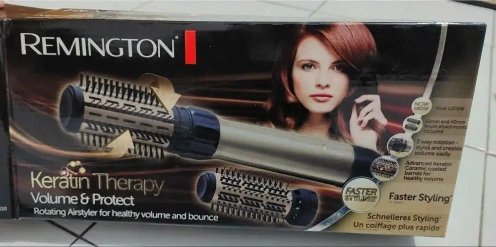 Remington Keratin Therapy Volume & Protect Rotating Styler as8090