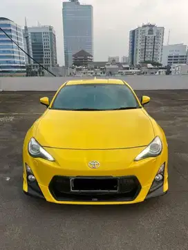 Toyota FT86 2015 Kuning mobil mulus