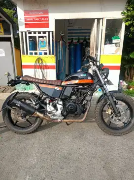 Dijual custom scrambler basic Yamaha byson 2010