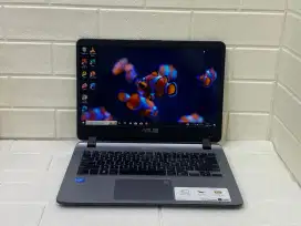 Laptop Asus vivobook X407MA prosesor Celeron N4000/Ram 4GB/SSD 128GB