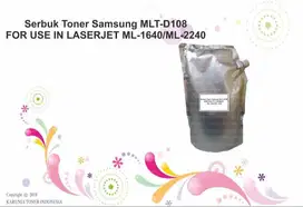 Serbuk Toner Samsung MLT-D108 FOR USE IN LASERJET ML-16 Berkualitas