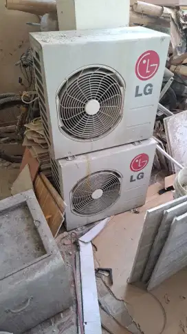 AC LG 1/2 pk hanya outdoor dan indoor harga per unit 900.000