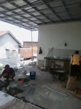 Tukang bangunan,galvalum,canopy,plafon,keramik,listrik,