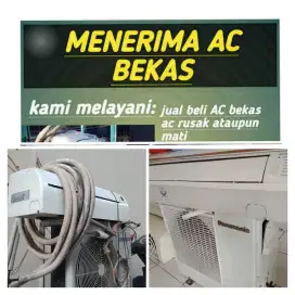 Terima ac bekas rusak