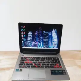 Laptop gaming Asus k46cm core i7 ram 16 ssd 256 dobel Vga 2gb