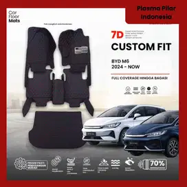 Promate Shop - Karpet Mobil Premium 7D Mobil BYD M6 2024 - Now Fullset