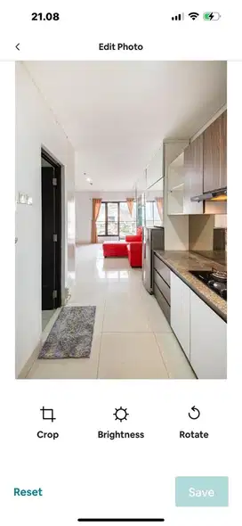 Sewakan Apartemen Murah full furnish 1BR