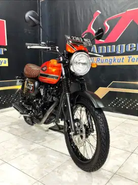 DP 5jt an Kawasaki W175 Cafe Reg 2022 odo 2rb orange mulus