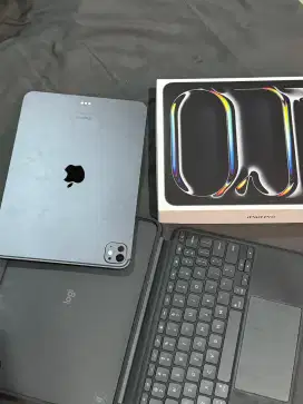 iPad Pro M4 2024 11 256GB + logitech keyboard (touchpad)